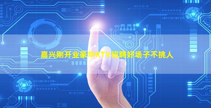 嘉兴刚开业豪华KTV招聘好场子不挑人